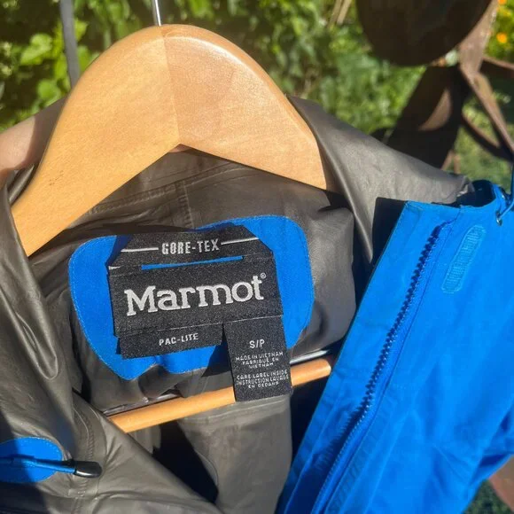 Blue Marmot Gor-Tex Shell Jacket Size S - Picture 3 of 4